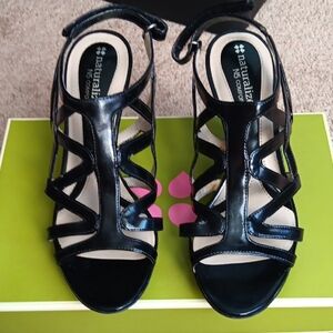 Naturalizer Women's Glossy Black Sandals
